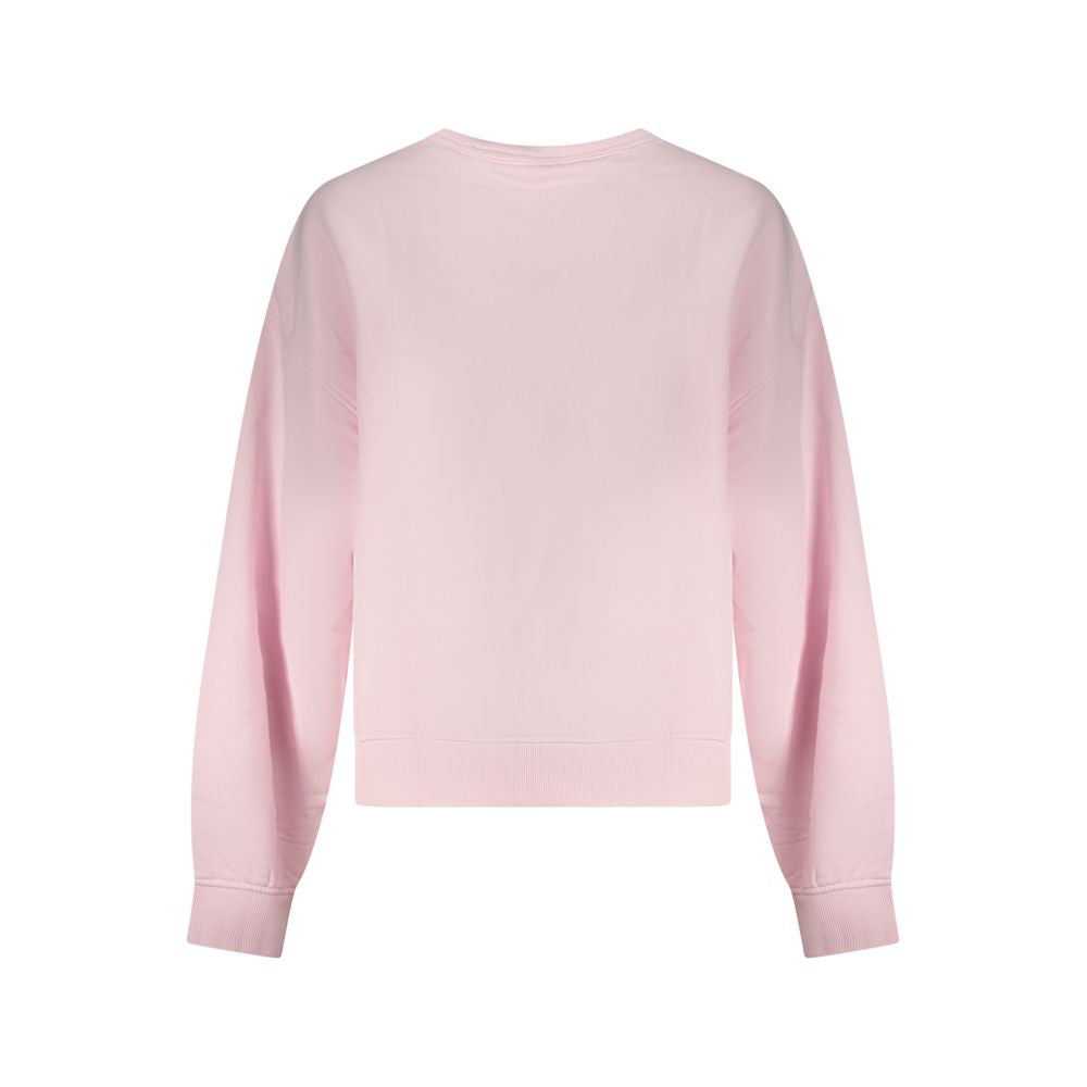 Tommy Hilfiger Rosa Cotton Women Sweatshirt