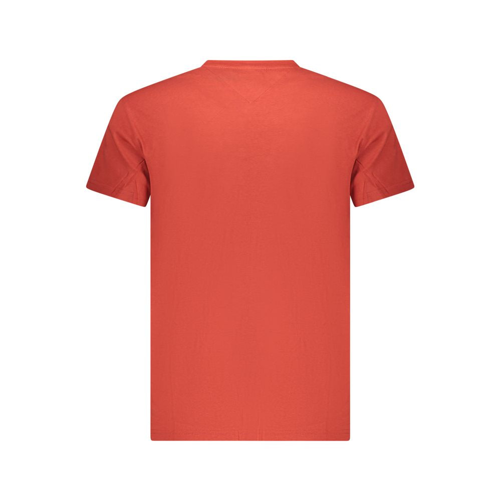 Tommy Hilfiger Rosso Cotton Men's T-Shirt