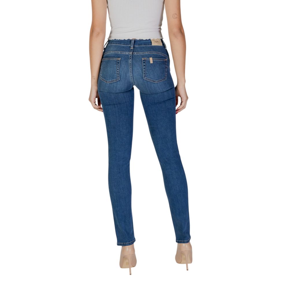 Liu Jo Blue Cotton Skinny Jeans
