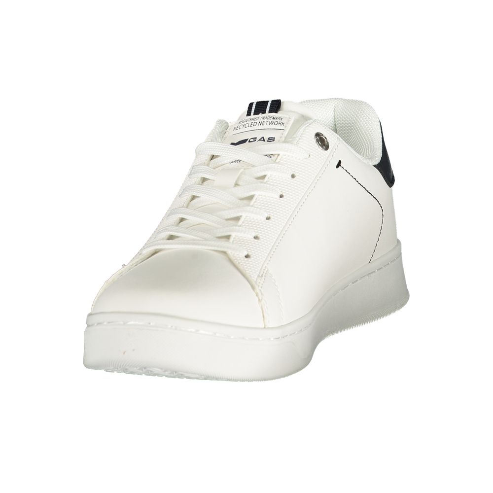Gas White Polyurethane Men Sneaker