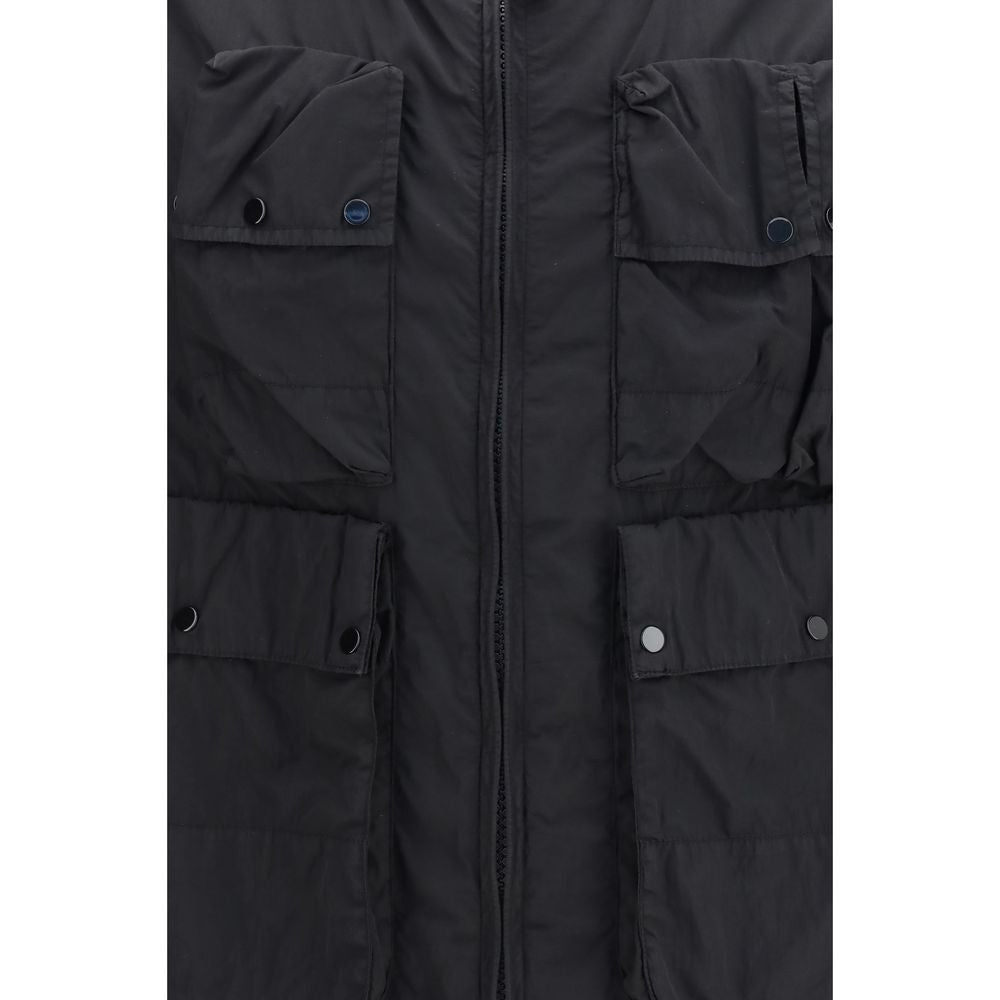 C.P. Company Black Polyamide Shell Jacket
