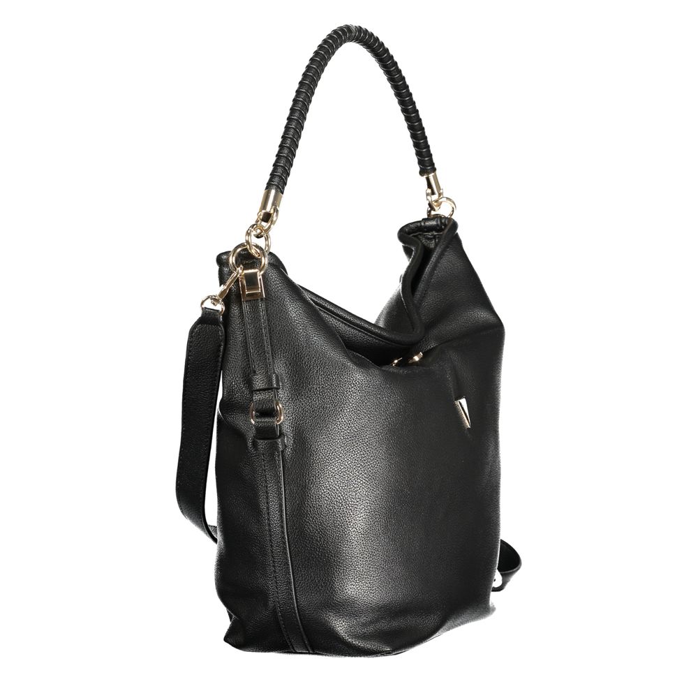 Guess Jeans Black Polyethylene Handbag