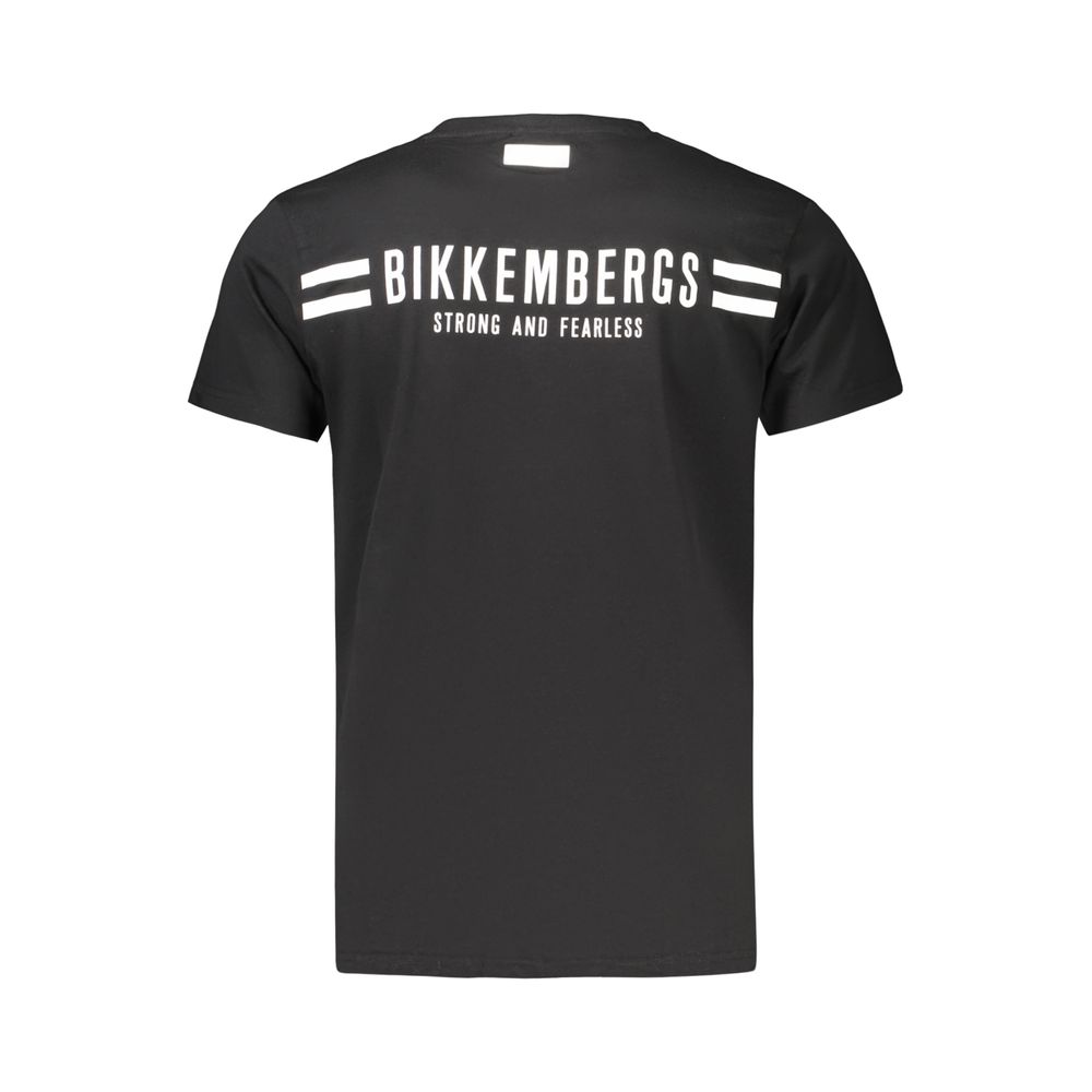 Bikkembergs Black Cotton Men's T-Shirt