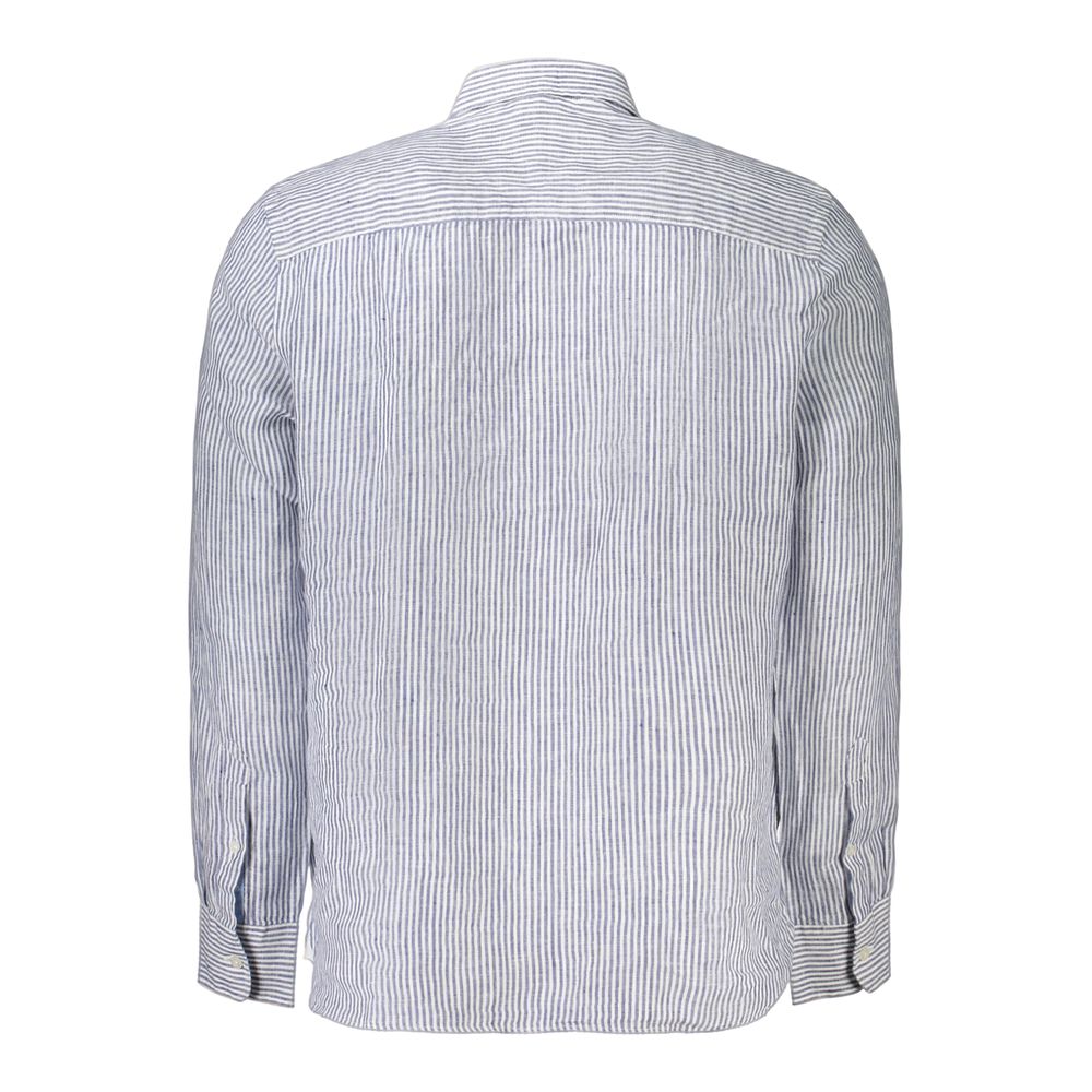 North Sails Blue Linen Men's Shirt