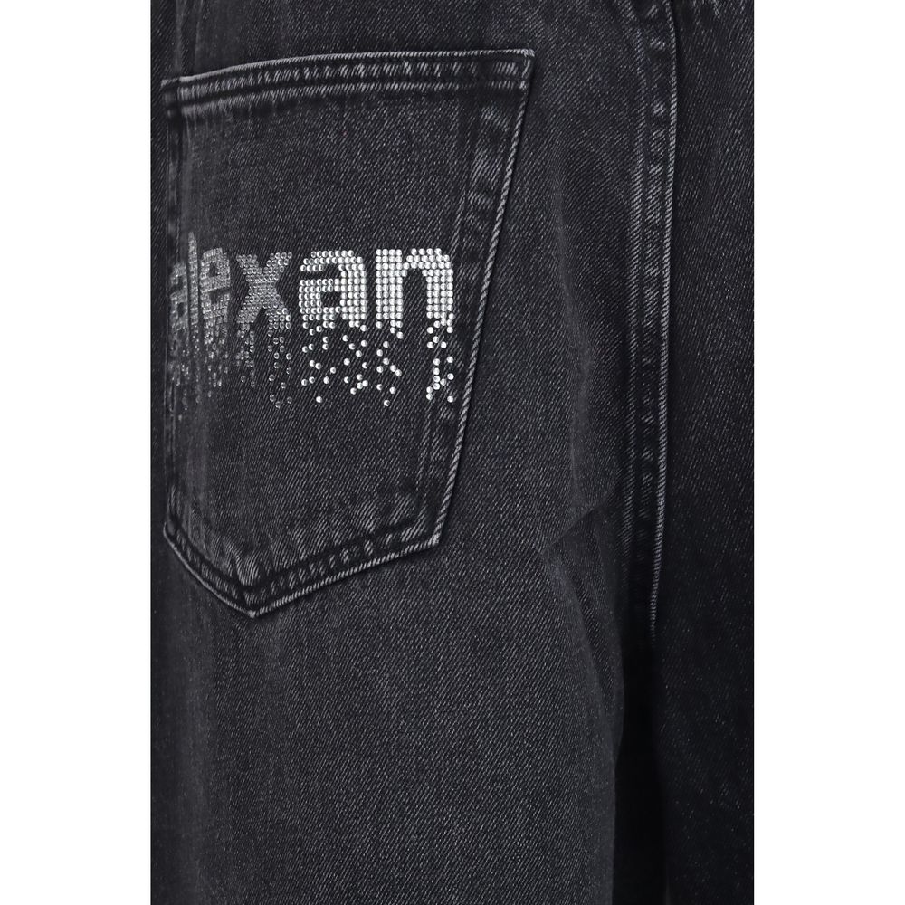 Alexander Wang Black Cotton Jeans Denim