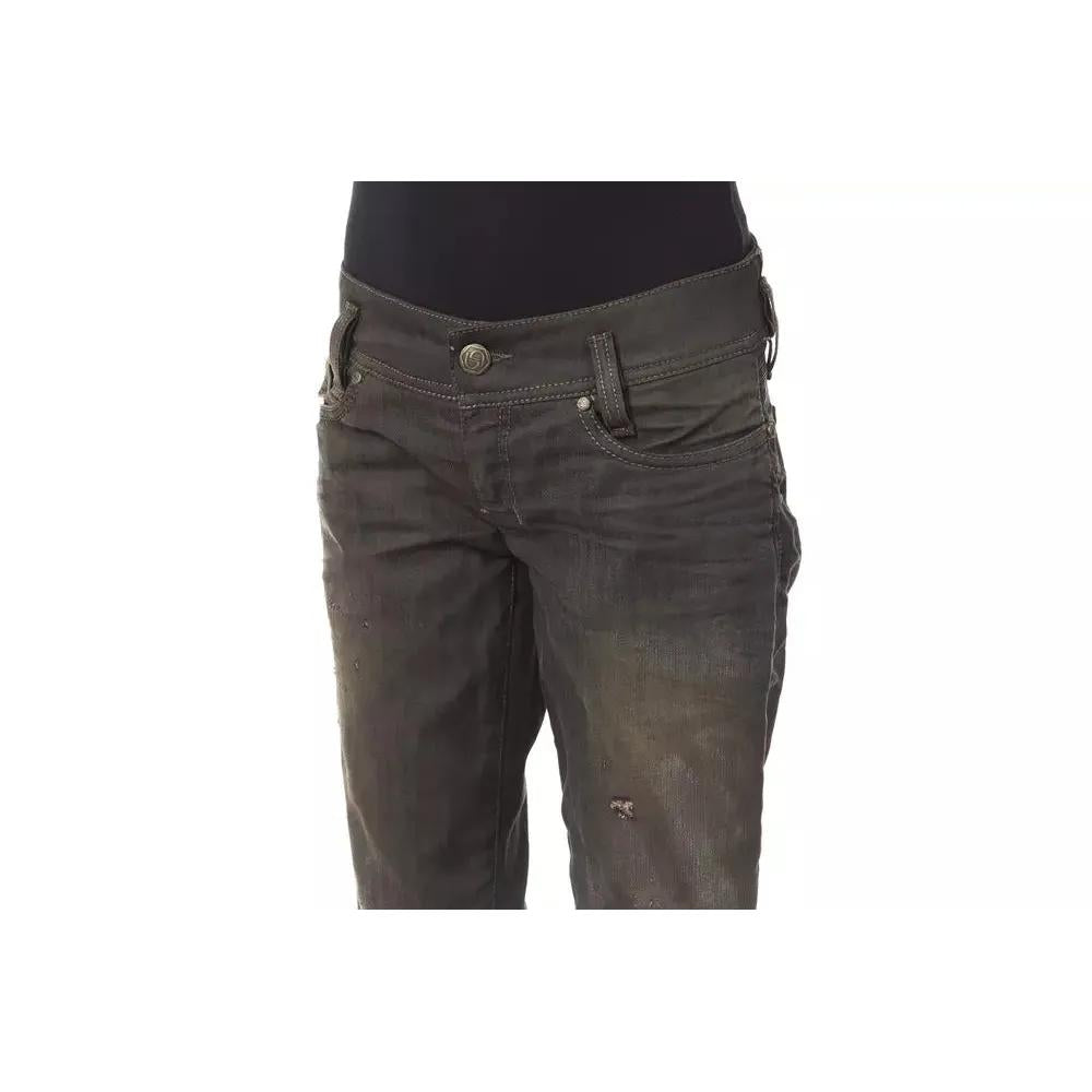 BYBLOS Black Cotton Women Jeans