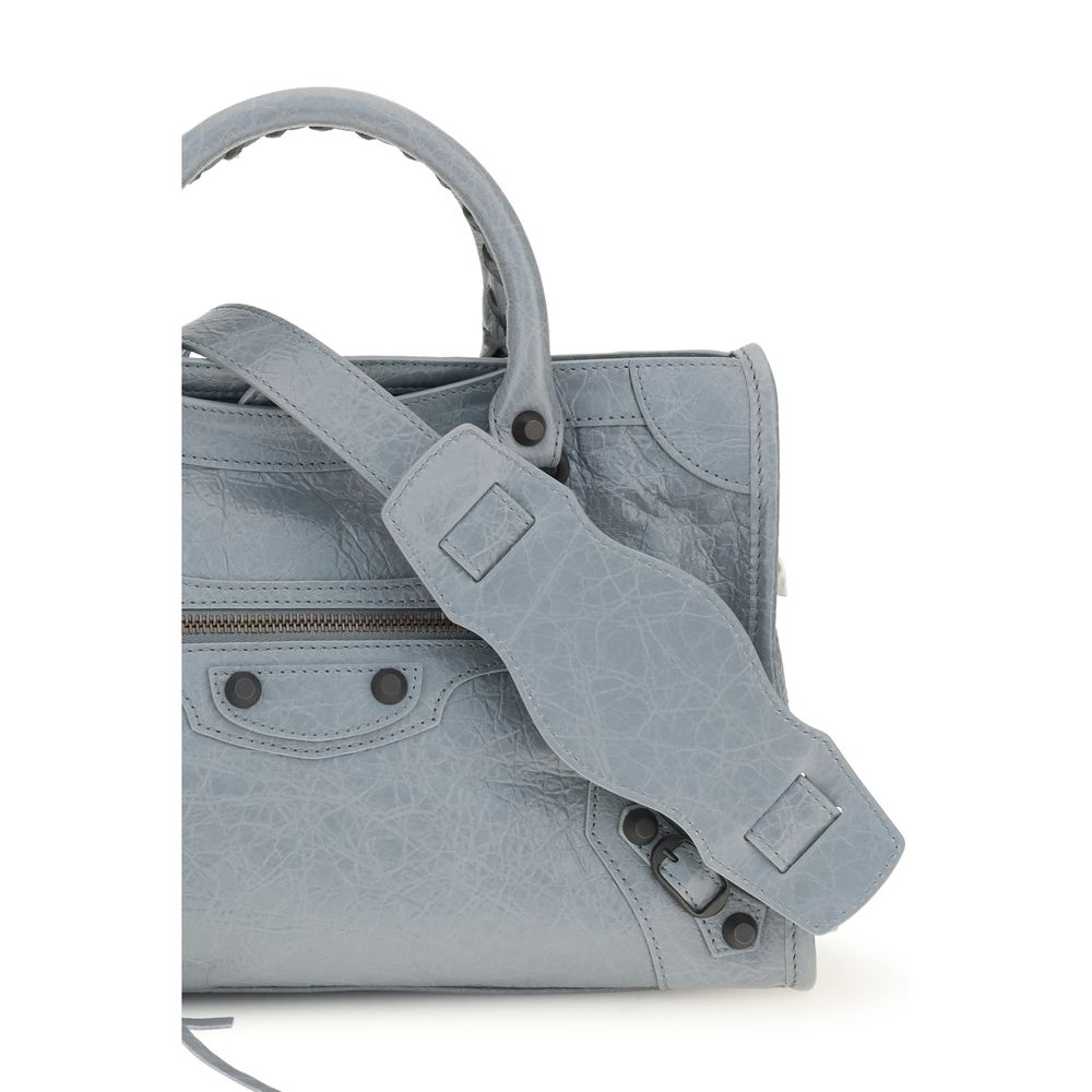 Balenciaga Blue Lamb Ovis Aries Aries Shoulder Bag