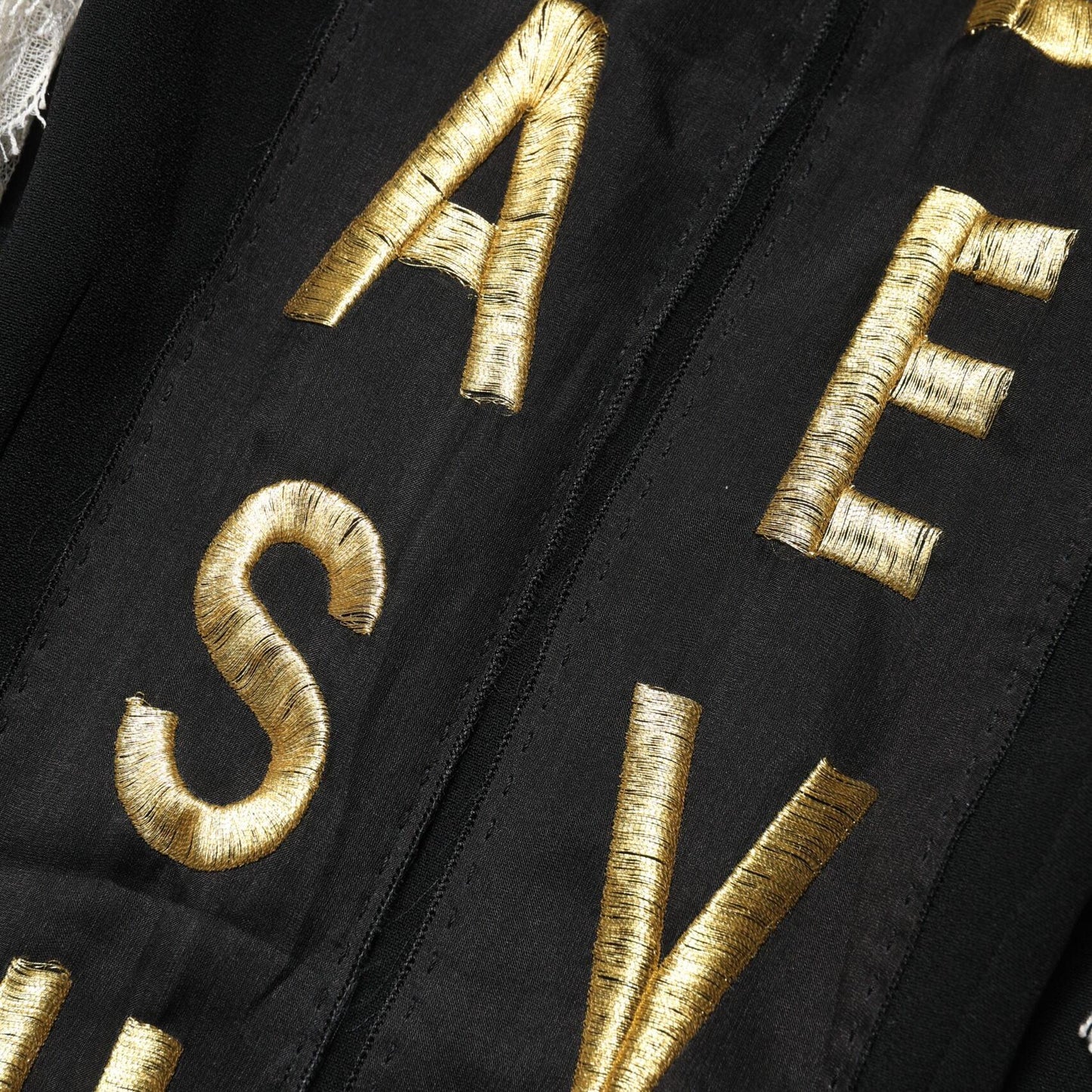 Dolce & Gabbana Black Fashion Devotion Embellish Mini Dress
