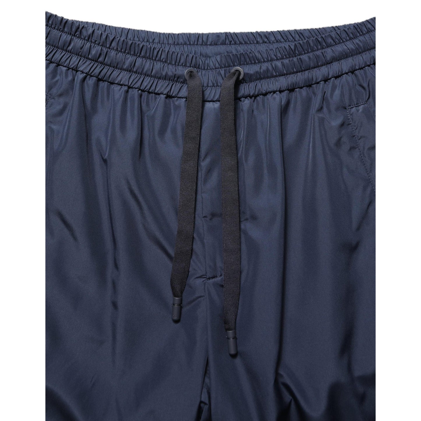 Dolce & Gabbana Dark Blue Polyester Jogger Sweatpants Pants
