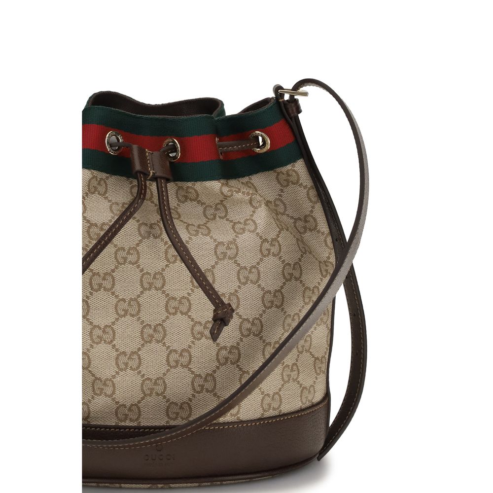 Gucci Beige Cotton Backet Bag