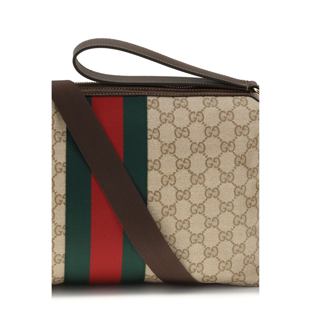 Gucci Beige Fabric Shoulder Bag