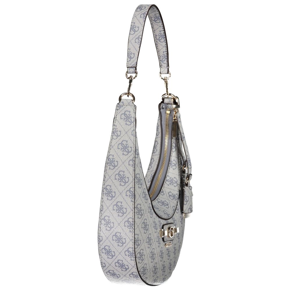 Guess Jeans Azzurro Poliuretano Women's Bag