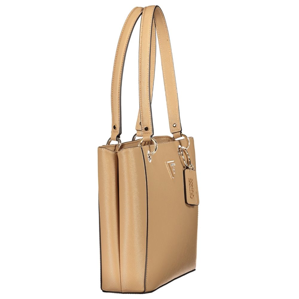 Guess Jeans Beige Poliuretano Women's Bag