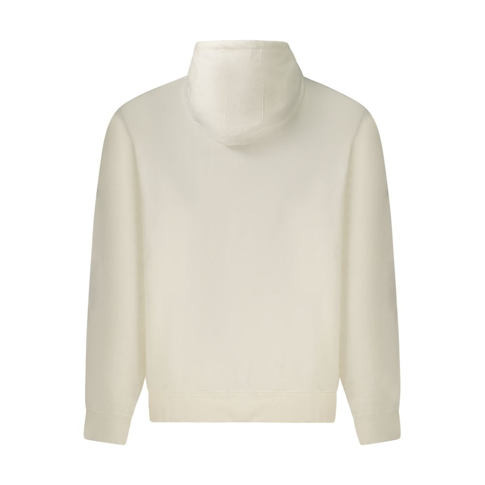 Guess Jeans Bianco Cotton Men's Hoodie