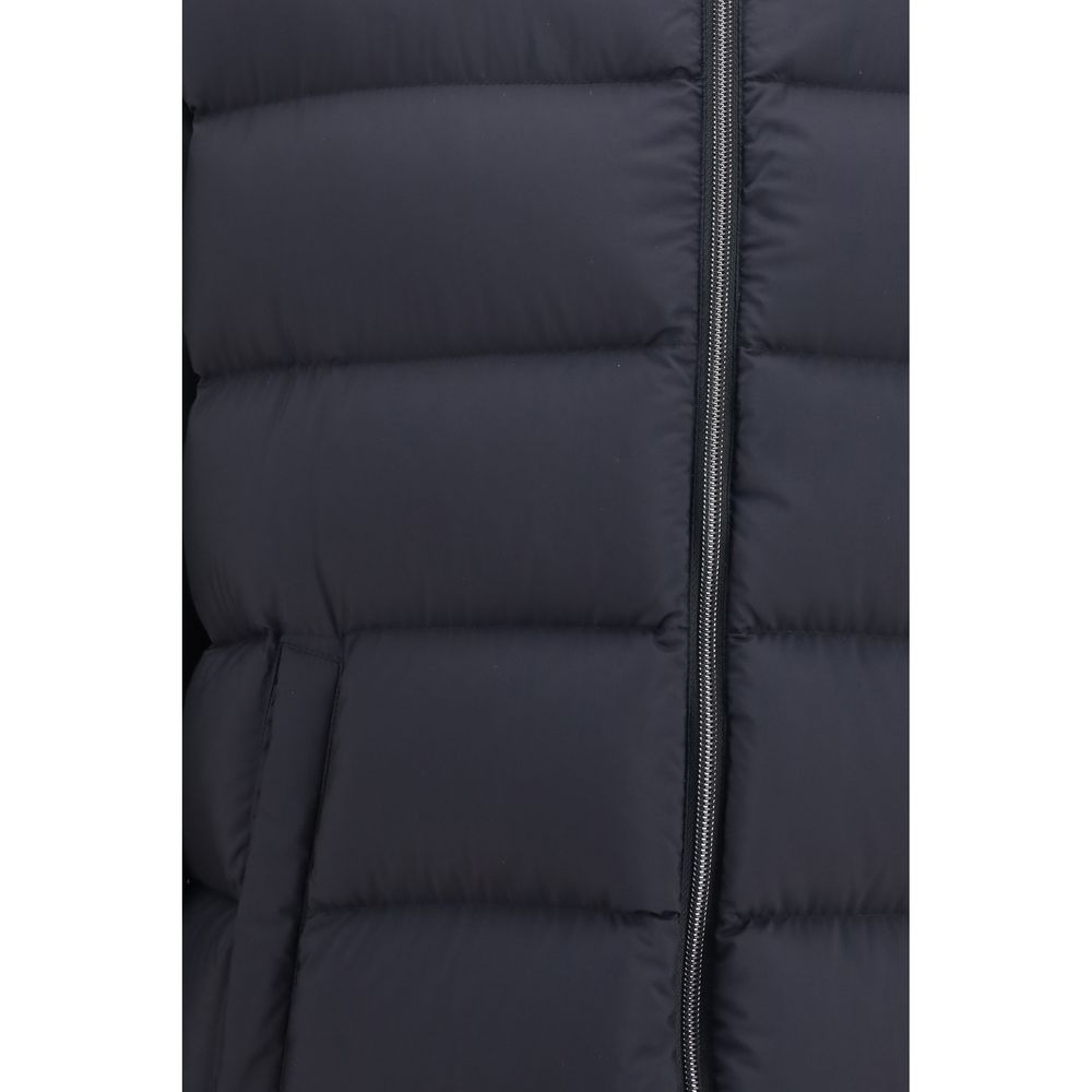 Herno Black Polyamide Full-Length Jacket