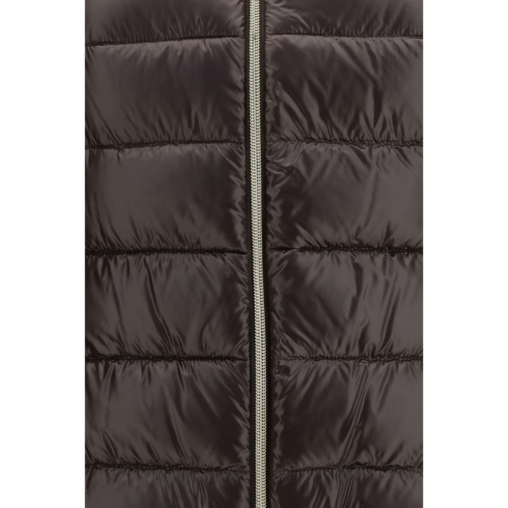 Herno Brown Polyamide Full-Length Jacket