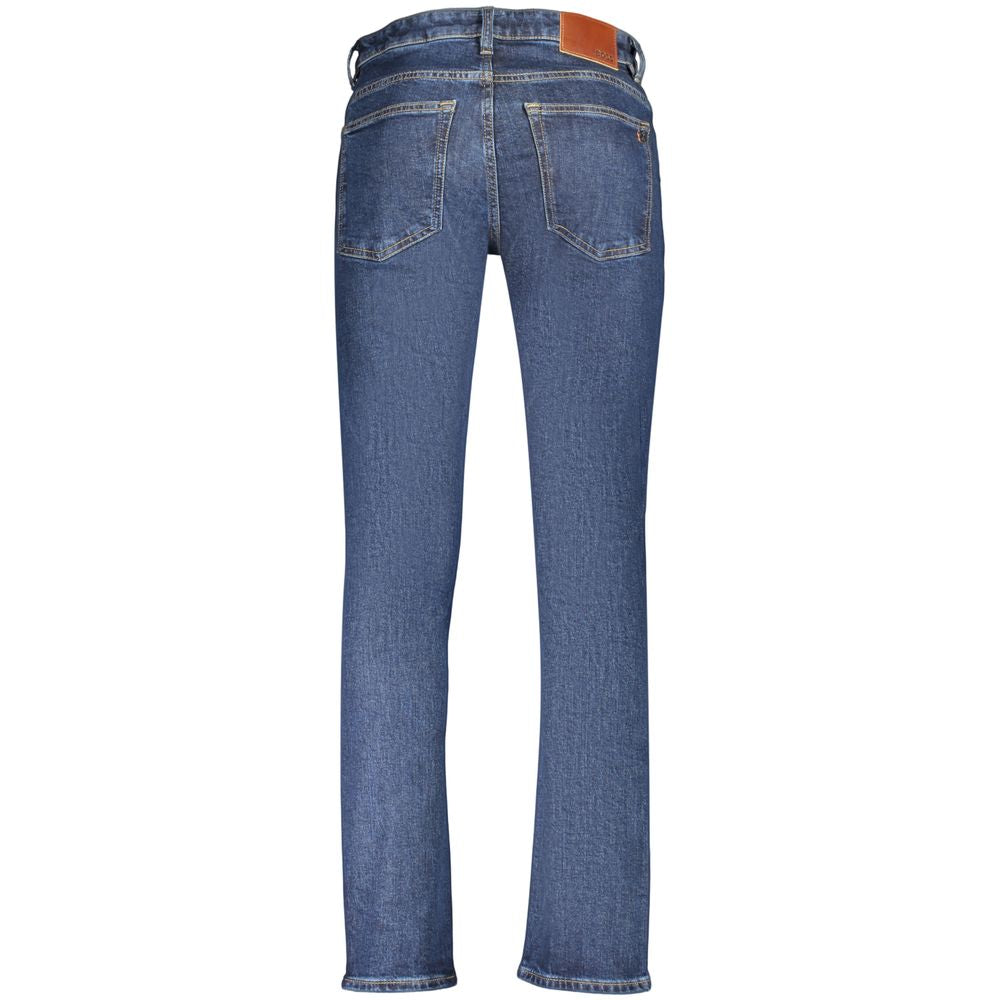 Hugo Boss Blue Cotton Men's Jeans