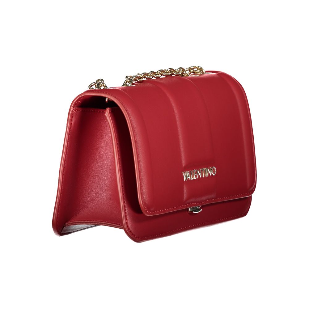 Mario Valentino Rosso Polyurethane Women's Bag