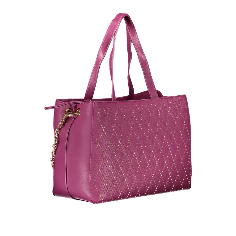 Mario Valentino Viola Polyurethane Women's Bag