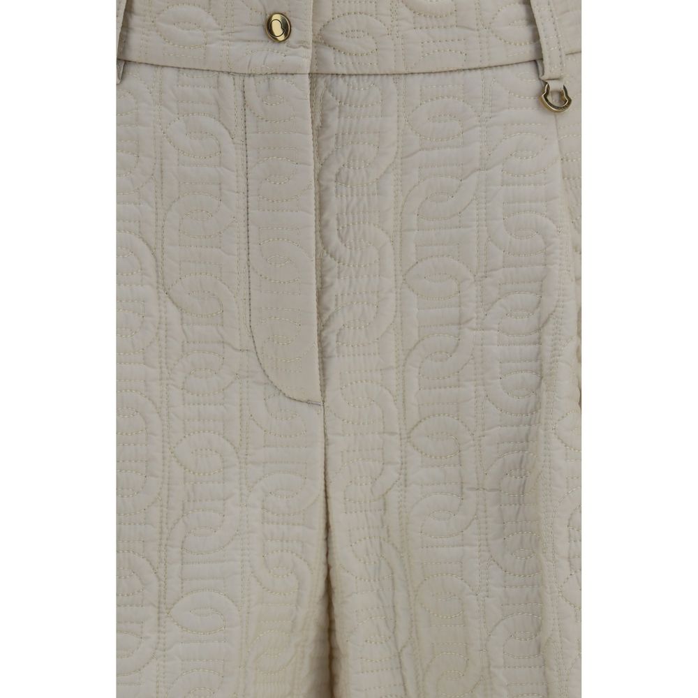 Moncler Beige Polyamide Bermuda Shorts