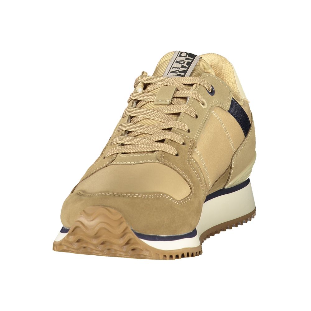 Napapijri Brown Polyurethane Men's Sneaker