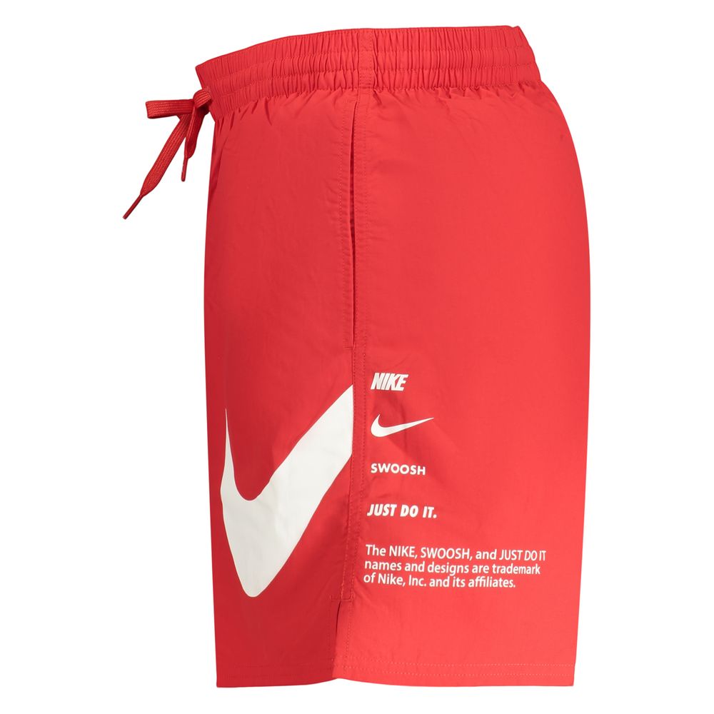 Nike Rosso Poliestere Uomo Swim Boxer