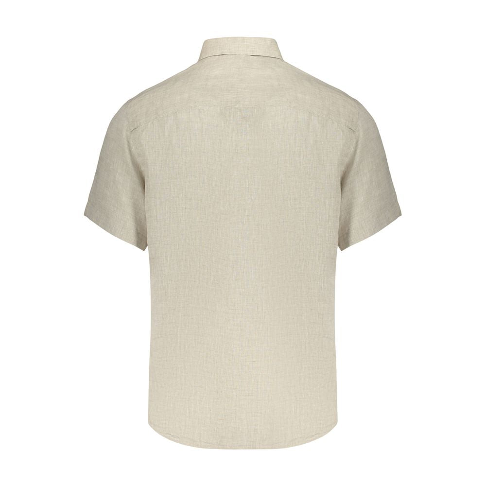 North Sails Beige Linen Men's Shirt
