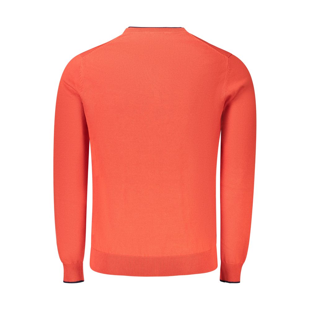 North Sails Red Cotton Men Sweater