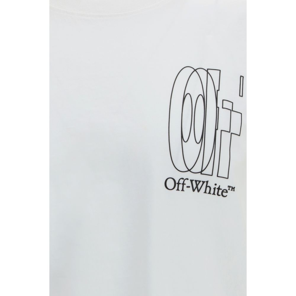 Off-White White Cotton T-Shirt