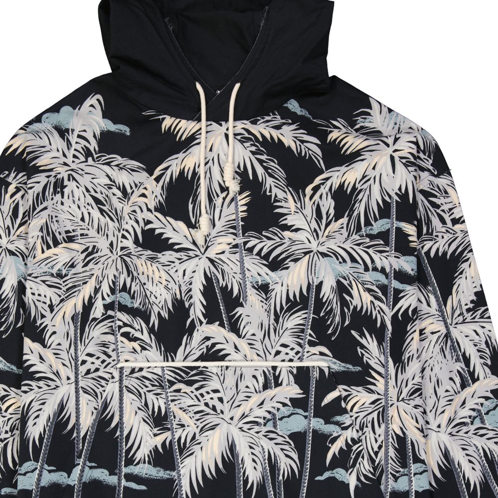 Palm Angels Black Cotton Sweatshirt