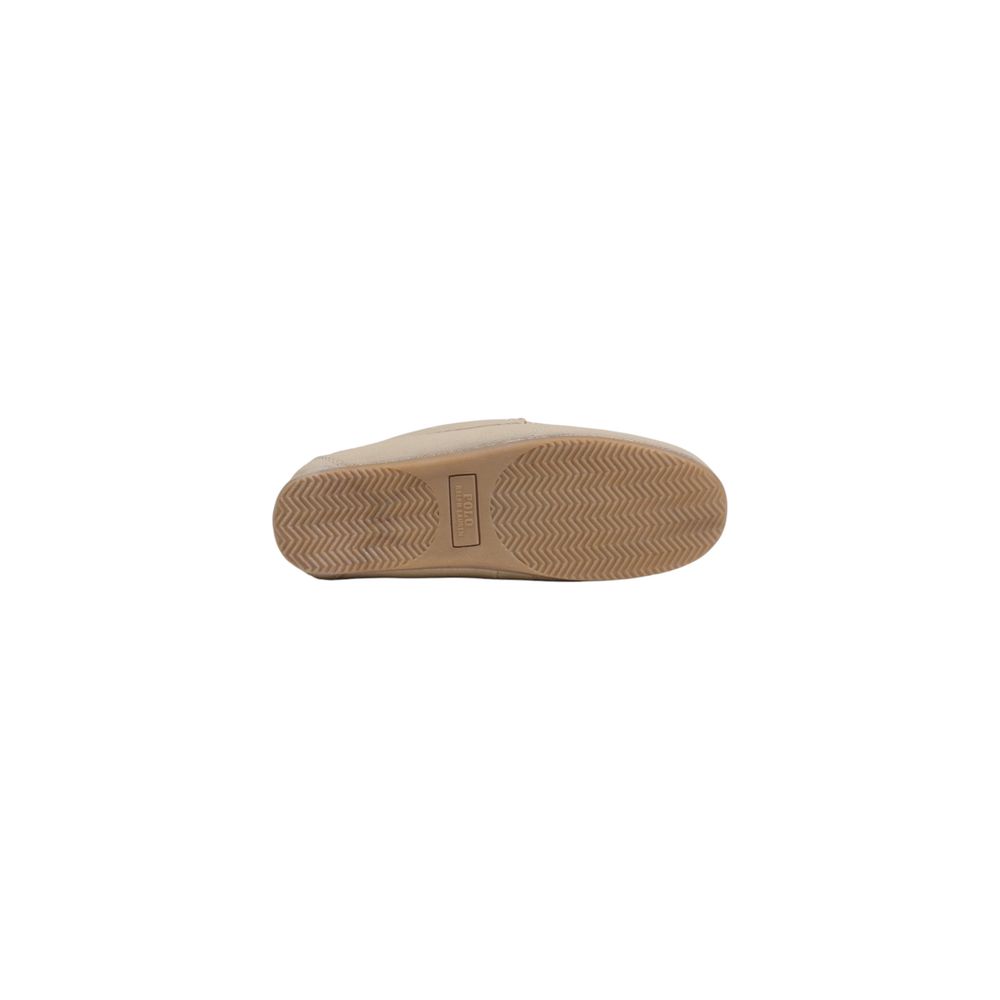 Ralph Lauren Beige Textile Slippers