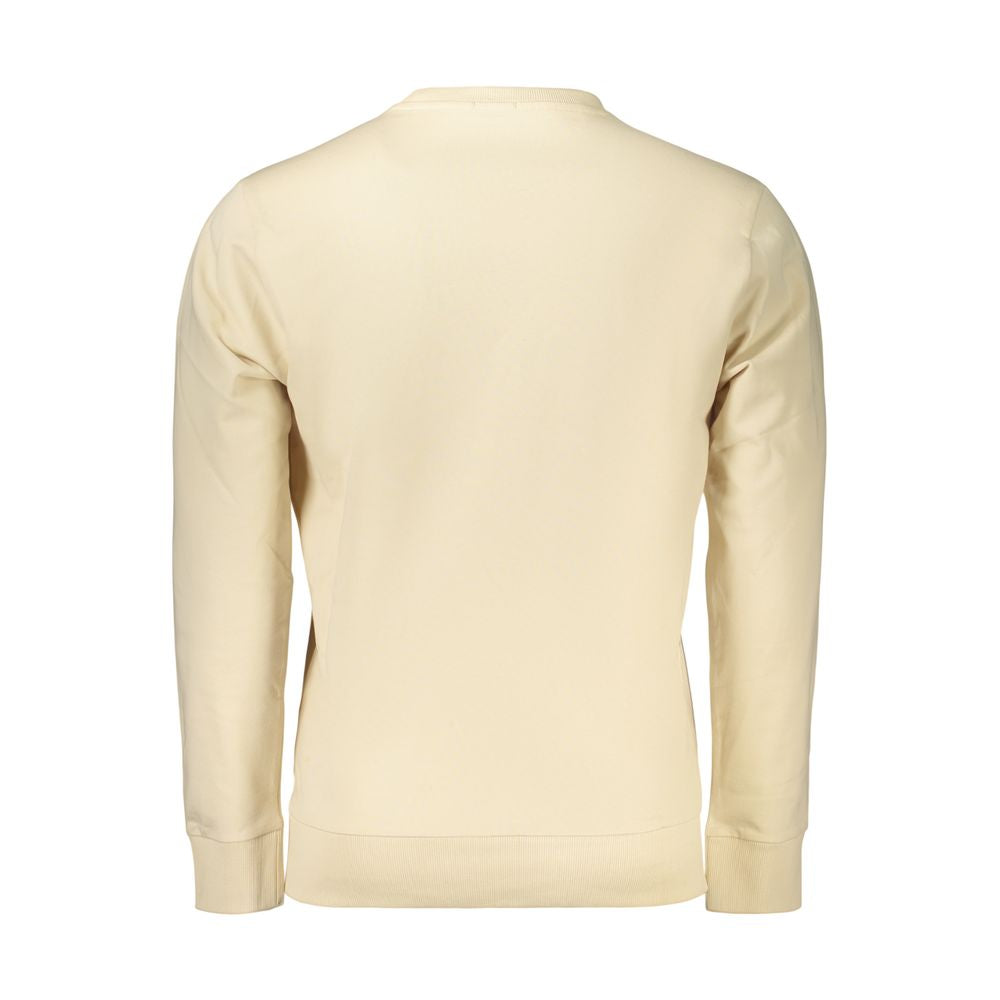 Rifle Beige Cotton Men's Sweatshirt