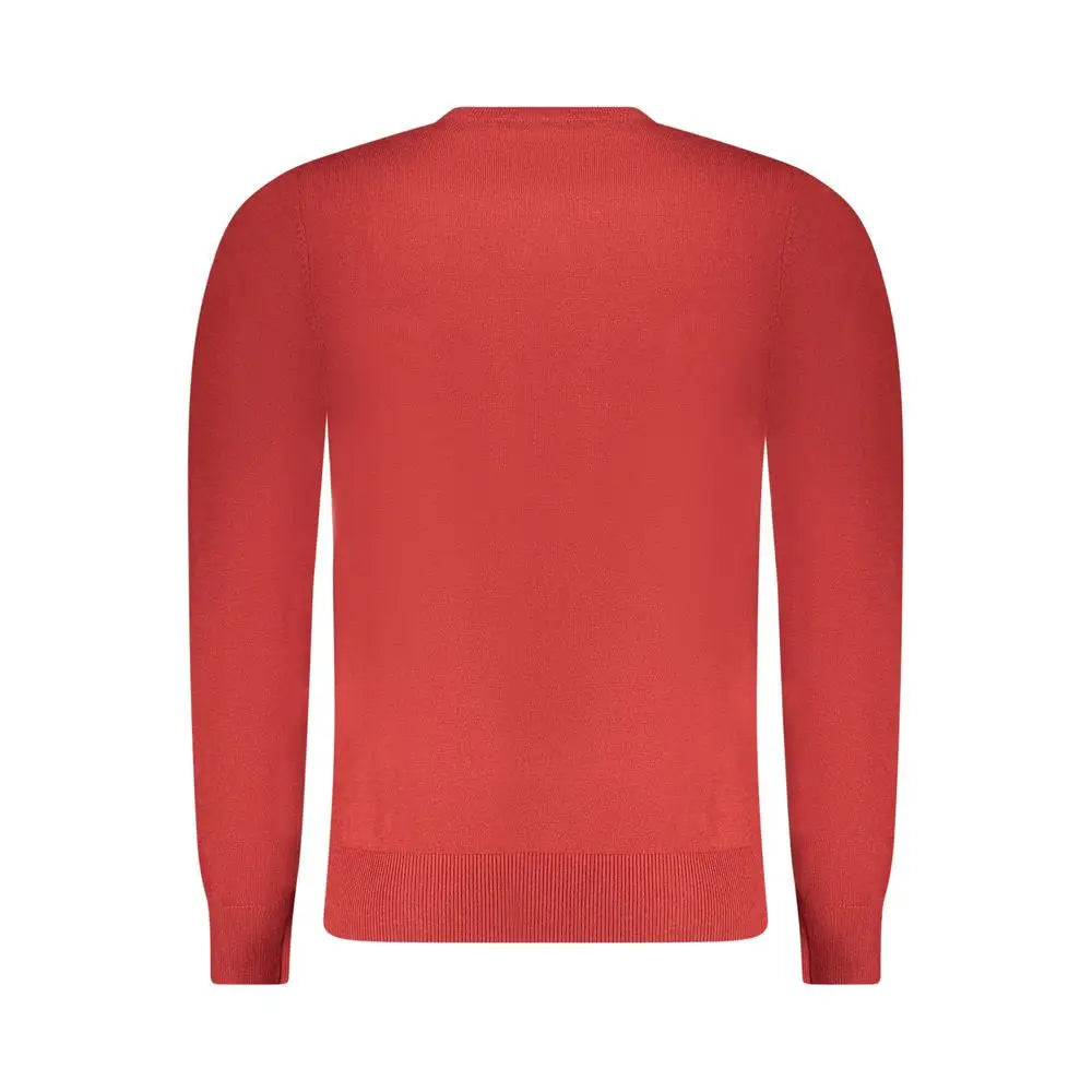 Rifle Red Wool Men Sweater