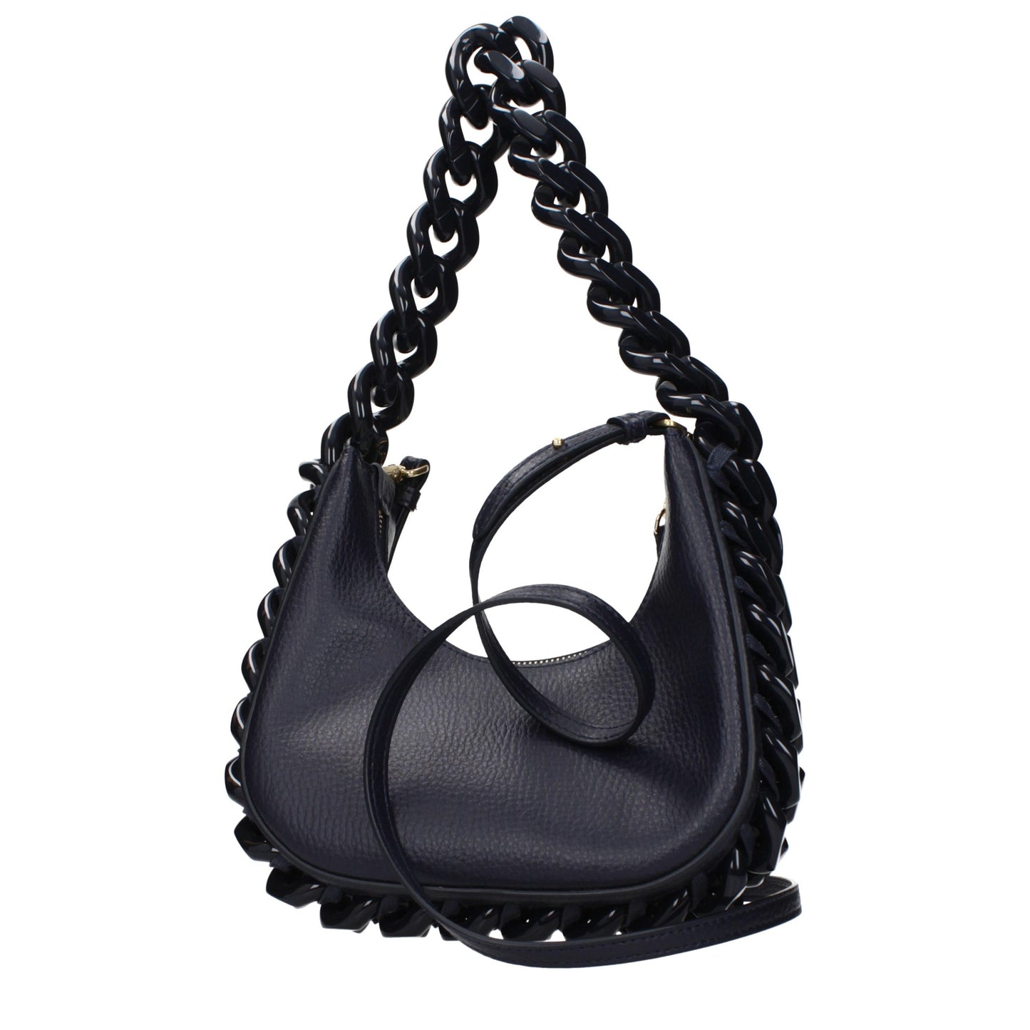 Stella McCartney Blue Leather Shoulder Bag