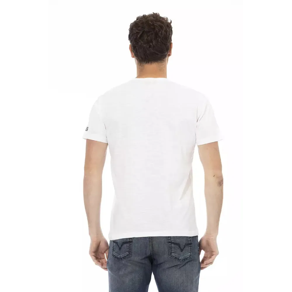 Trussardi Action White Cotton Men's T-Shirt