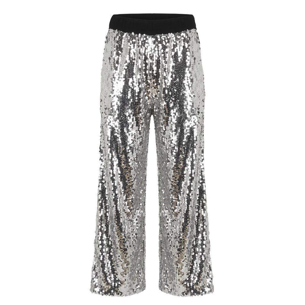 Trussardi Jeans Grey Polyester Women Pants