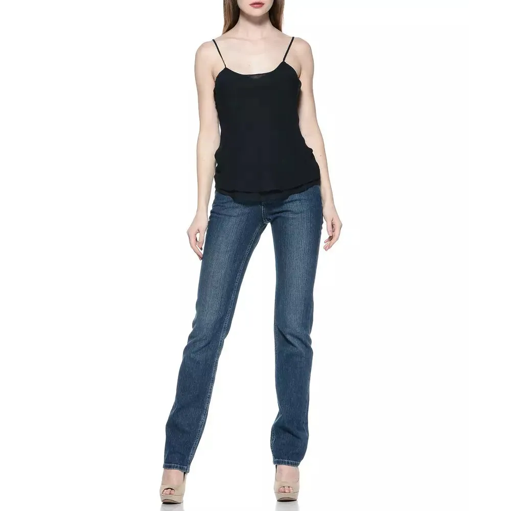Ungaro Fever Blue Cotton Women Jeans