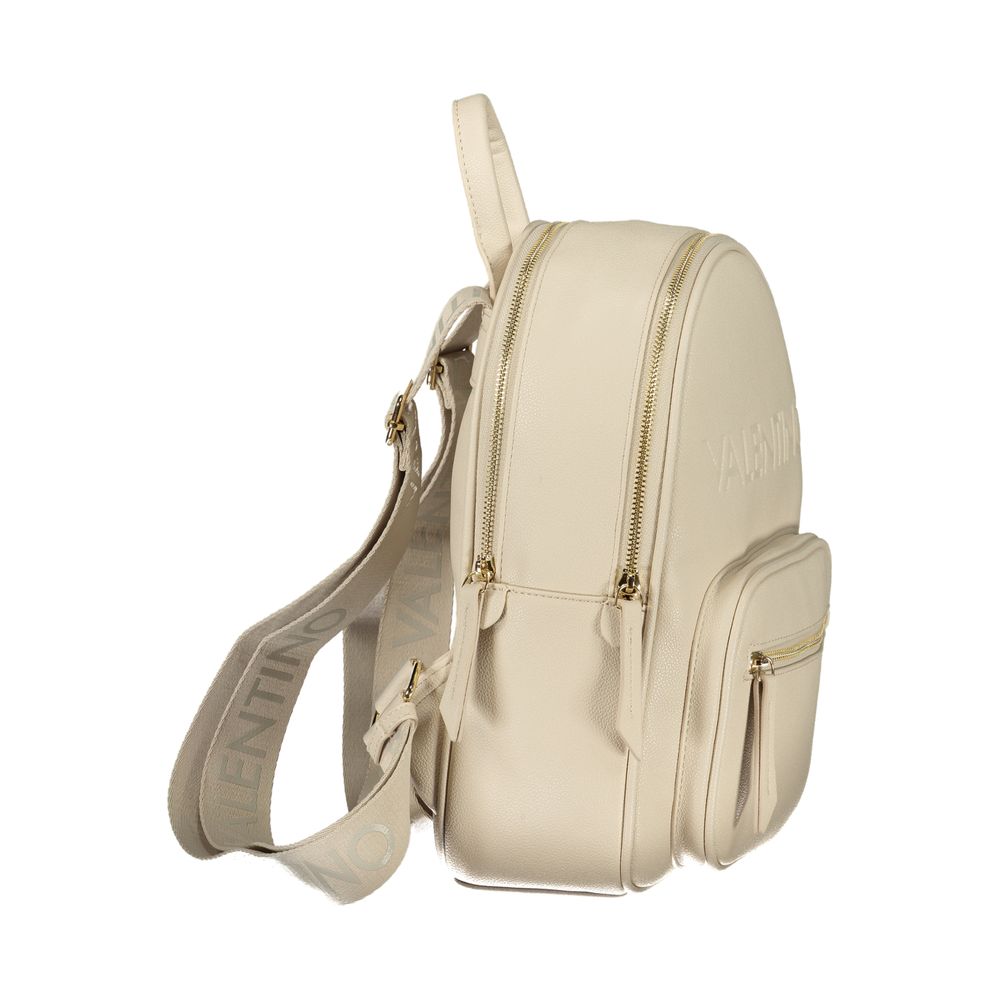 Valentino Beige Poliuretano Womens Backpack