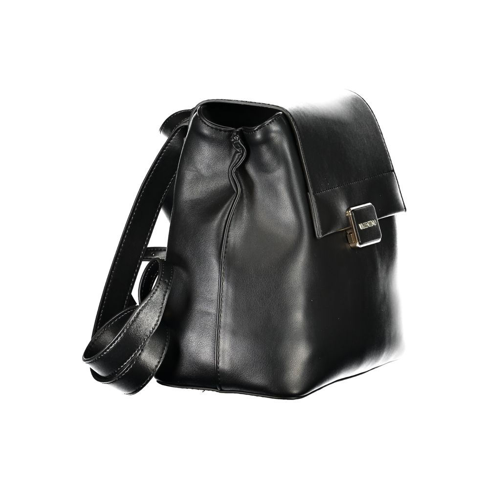 Valentino Black Polyurethane Women's Backpack