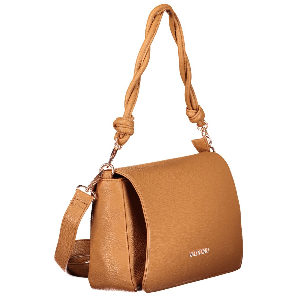 Valentino Brown Polyurethane Women's Bag