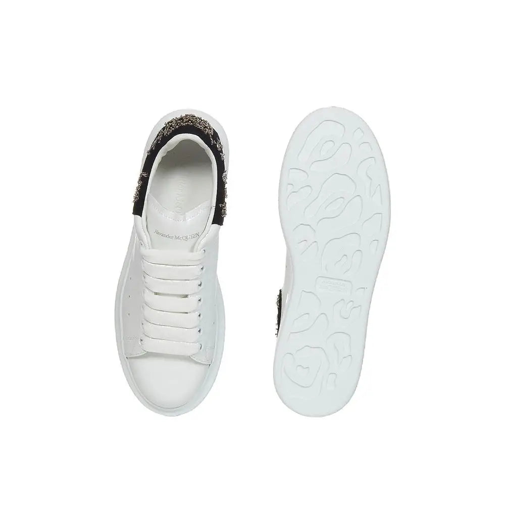 Alexander McQueen White Calfskin Chunky Sneakers - 44 - Sneakers