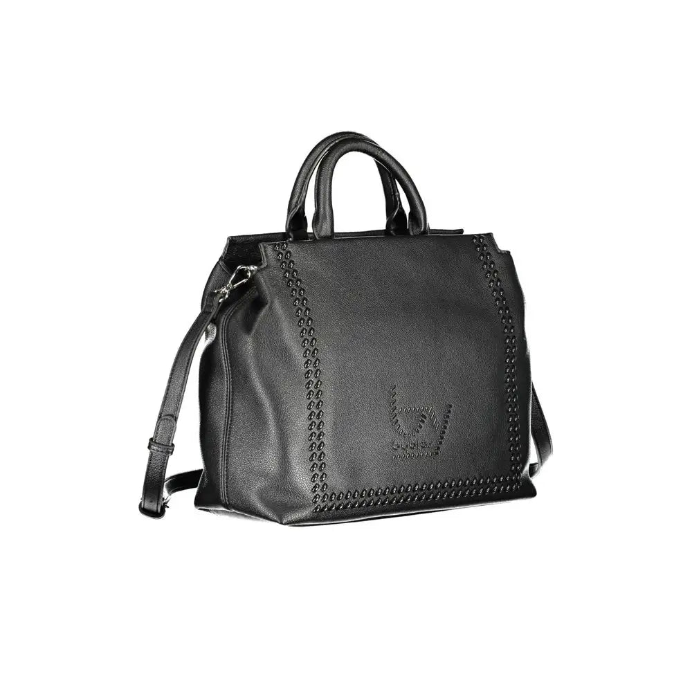 BYBLOS Black Polyethylene Handbag - Håndtasker