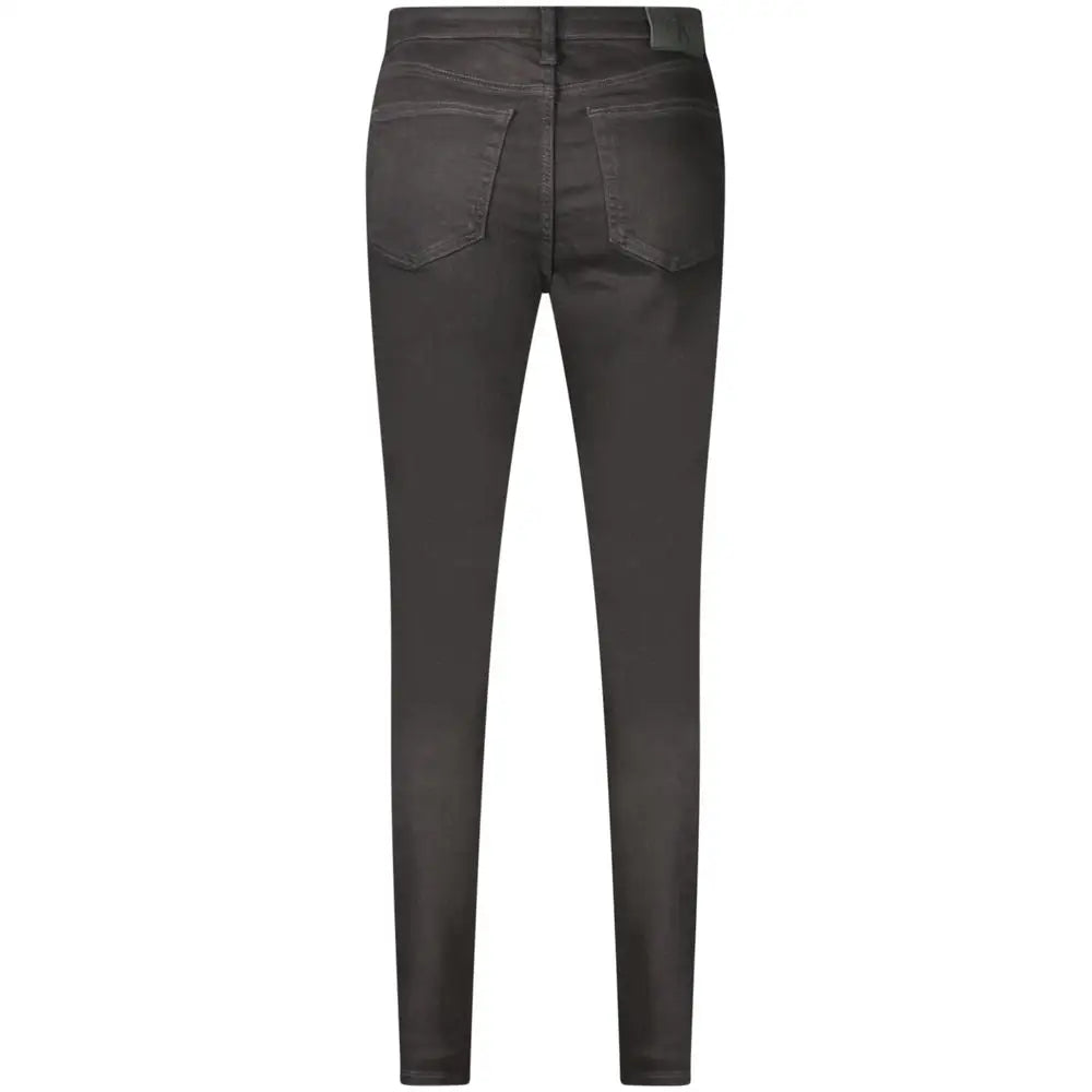 Calvin Klein Black Cotton Jeans Denim - Jeans