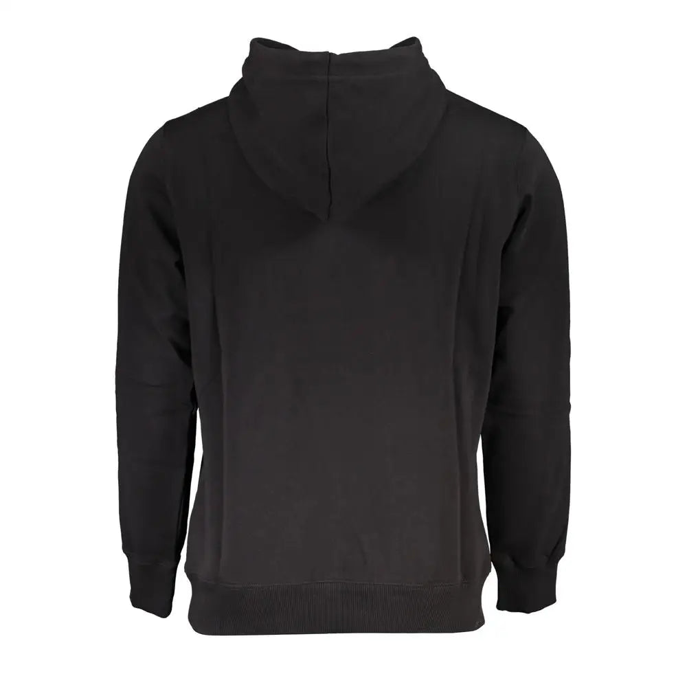 Calvin Klein Black Cotton Men Sweatshirt - XXL - Sweatshirts