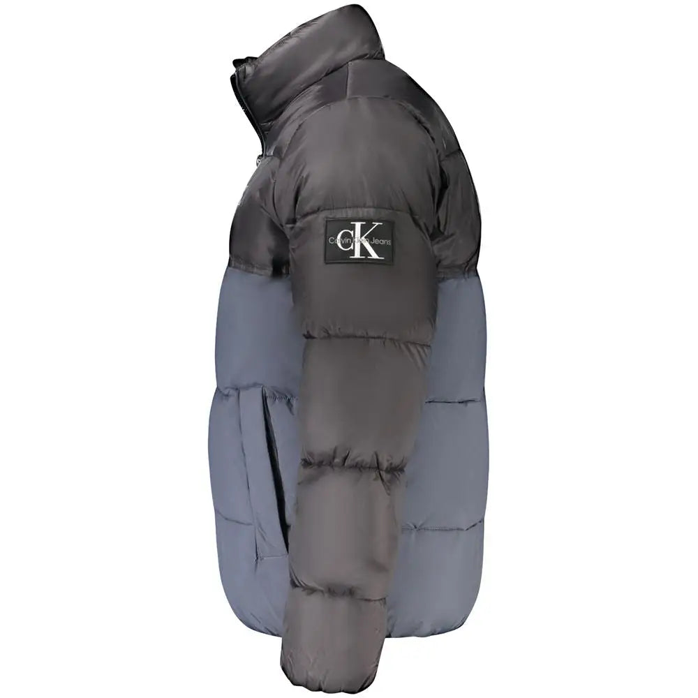 Calvin Klein Blue Polyester Men’s Jacket - Jakke