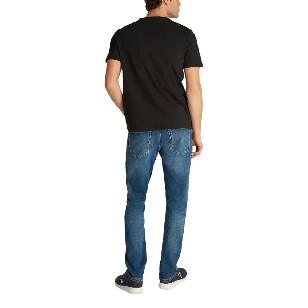 Calvin Klein Jeans Black Cotton Clothing - T-shirts
