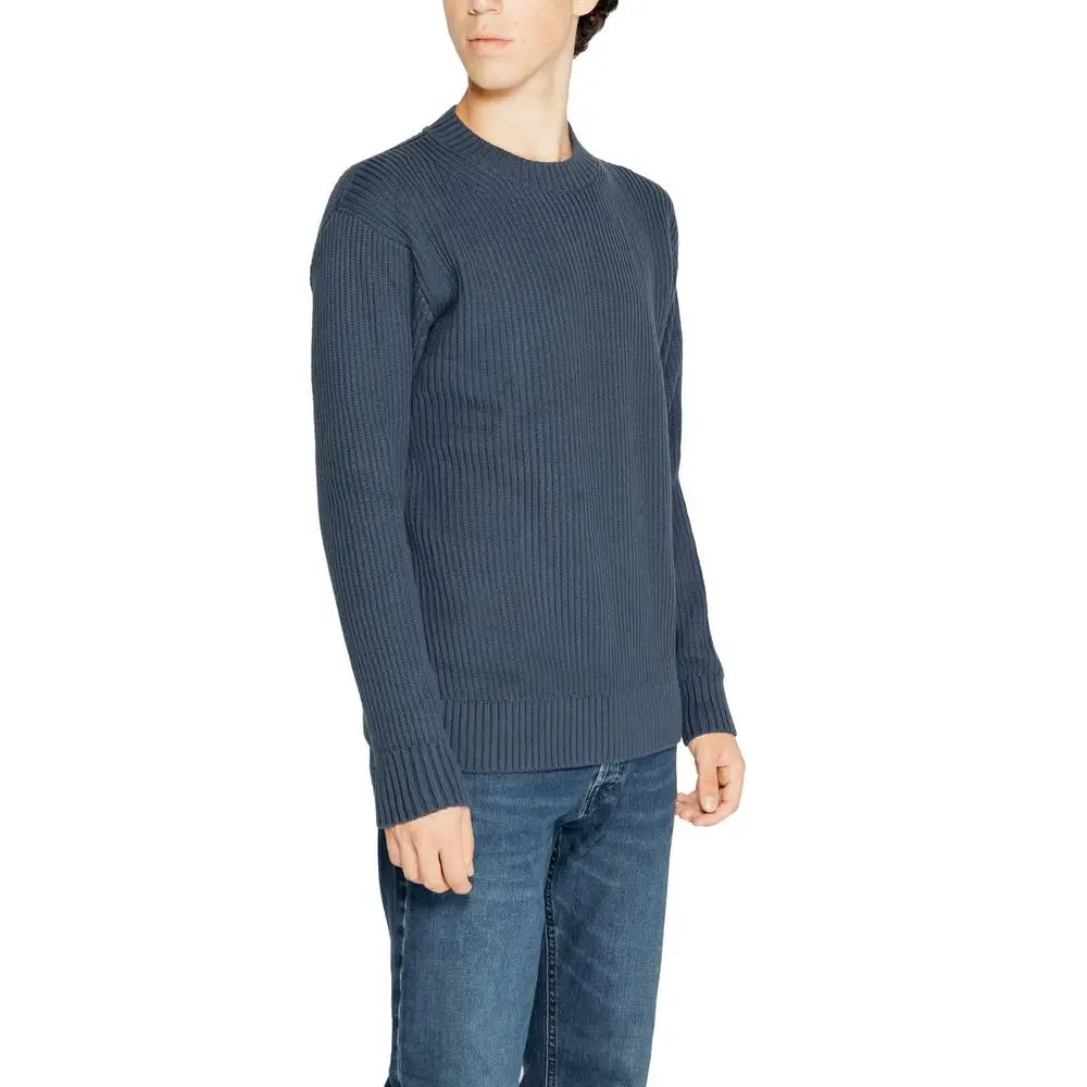 Calvin Klein Jeans Black Organic Cotton Sweater - Sweaters