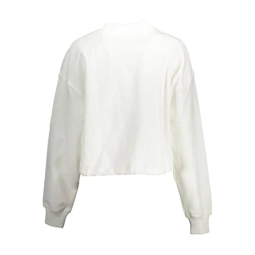 Calvin Klein White Cotton Women Sweater - Sweaters