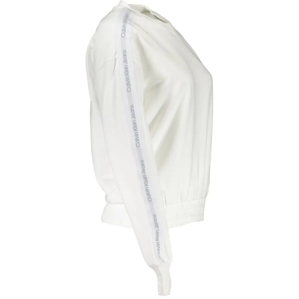 Calvin Klein White Cotton Women Sweater - Sweaters