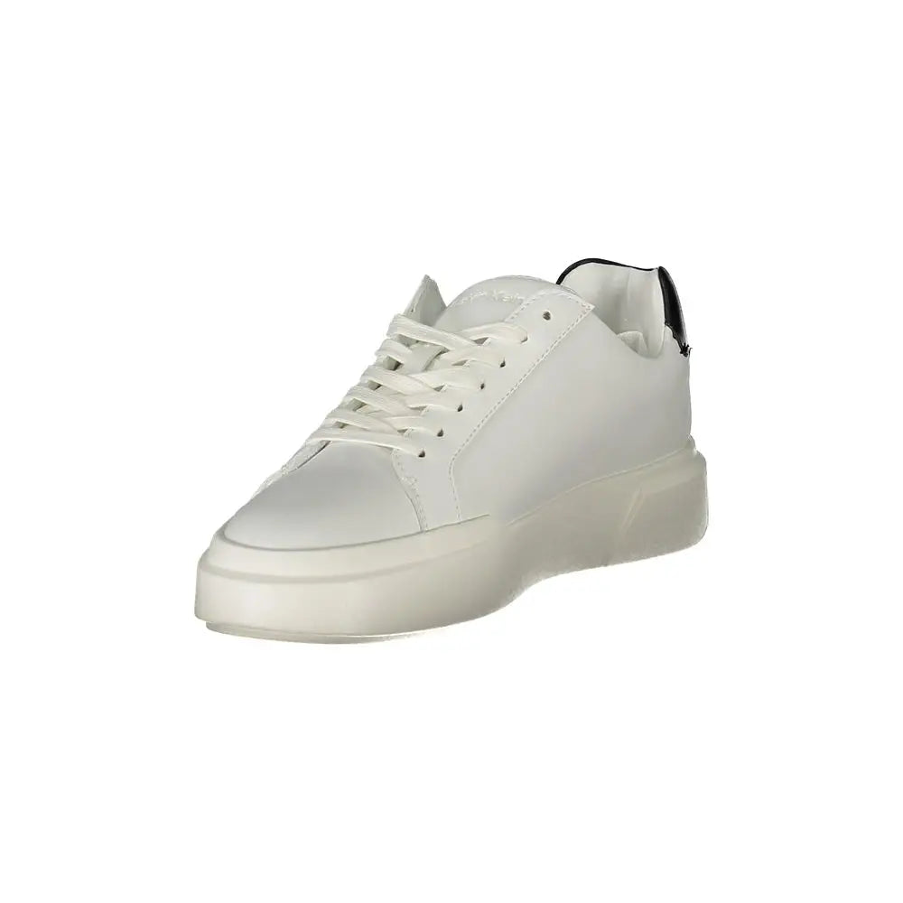 Calvin Klein White Polyester Sneakers - Sneakers